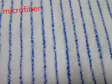 prodotto di corallo intessuto blu del pavimento del vello del panno di pulizia di Microfiber del cavo di larghezza di 150cm